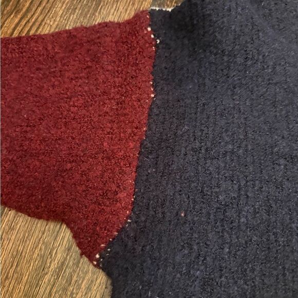 Ba&sh Benji Colorblock Knit Wool Blend Pullover Medium ⭐️read description-DD4 - Picture 8 of 15